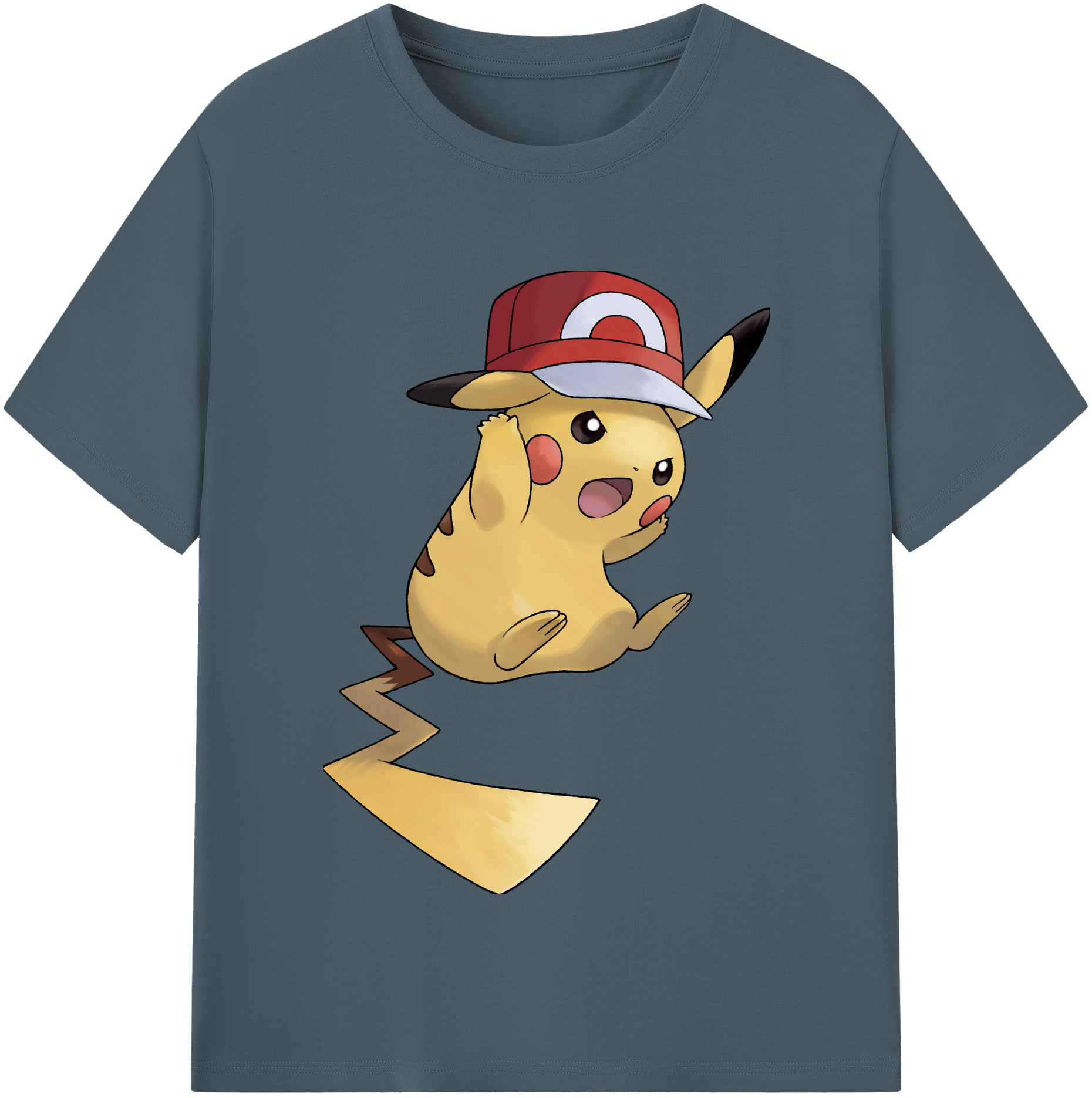 （画像用） ポケットモンスター Pokémon 綿100％半袖Tシャツ（フロントプリント）